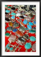 Framed Mauritania, Adrar, Chinguetti, Stones and jewellery