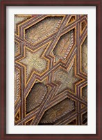 Framed Intricate Ceiling Design, Morocco