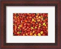 Framed Hot Red Pepper at the Local Market, Madagascar