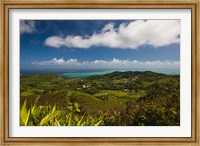 Framed Mauritius, Mt Lubin, View from Mt Limon