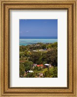 Framed Mauritius, Rodrigues Island, Western Rodrigues