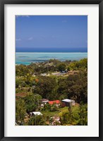 Framed Mauritius, Rodrigues Island, Western Rodrigues