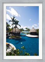 Framed Le Touessrok Resort Pool, Mauritius
