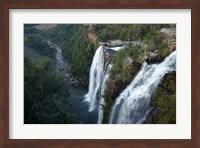 Framed Lisbon Falls near Graskop, Mpumalanga province, South Africa