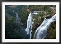 Framed Lisbon Falls near Graskop, Mpumalanga province, South Africa