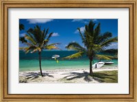 Framed Mauritius, Belle Mare, East Coast beachfront