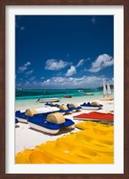 Framed Mauritius, Belle Mare, watercraft for rent