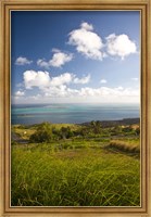 Framed Mauritius, Rodrigues, Pompee, Ile Hermitage