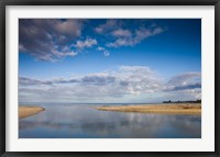 Framed Mauritius, Tamarin, Tamarin Bay, dawn