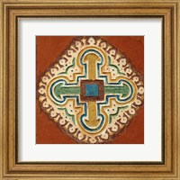 Framed Mauritania, Cross depicted on a wall in Oualata