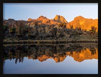 Framed Lake, Mount Kenya National Park, Kenya