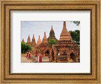 Framed Myanmar (Burma), Bagan (Pagan), Bagan temples
