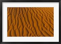 Framed Natural sand patterns, Sahara, Douz, Tunisi, Africa