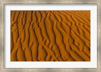 Framed Natural sand patterns, Sahara, Douz, Tunisi, Africa