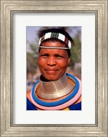 Framed Portrait of Ndembelle Woman, South Africa