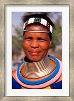 Framed Portrait of Ndembelle Woman, South Africa