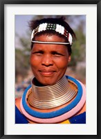 Framed Portrait of Ndembelle Woman, South Africa