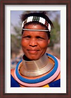 Framed Portrait of Ndembelle Woman, South Africa