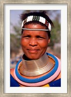 Framed Portrait of Ndembelle Woman, South Africa