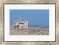 Framed Namibia, Kolmanskop, diamond mining ghost town