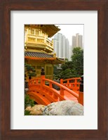Framed Nan Lian Garden, Hong Kong, China
