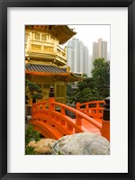 Framed Nan Lian Garden, Hong Kong, China