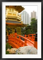 Framed Nan Lian Garden, Hong Kong, China