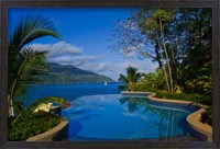 Framed Pool at Northolme Resort, Seychelles, Africa