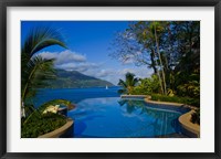 Framed Pool at Northolme Resort, Seychelles, Africa