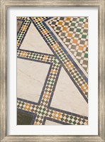 Framed Mosaic Floor, Musee de Marrakech, Marrakech, Morocco