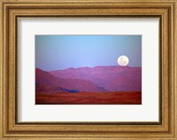 Framed Namibia, Sossusvlei, NamibRand Nature Reserve, Full moon