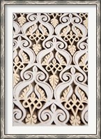 Framed Islamic patterns on Mahakma Law Courts, Morocco