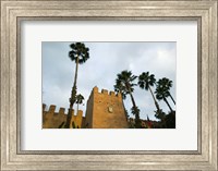Framed MOROCCO, Souss, Hotel Palais Salam Palace, Ramparts