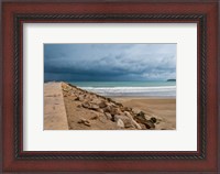 Framed Pier of Tangier, Tangier, Morocco