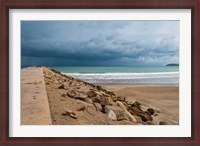 Framed Pier of Tangier, Tangier, Morocco