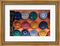 Framed Pottery, Traditional craft, Marrakech, Morocco
