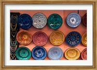 Framed Pottery, Traditional craft, Marrakech, Morocco