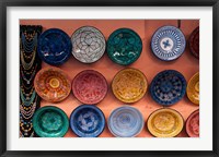 Framed Pottery, Traditional craft, Marrakech, Morocco