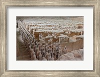 Framed Museum of Qin Terra Cotta Warriors and Horses, Xian, Lintong County, Shaanxi Province, China