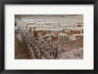 Framed Museum of Qin Terra Cotta Warriors and Horses, Xian, Lintong County, Shaanxi Province, China