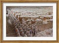 Framed Museum of Qin Terra Cotta Warriors and Horses, Xian, Lintong County, Shaanxi Province, China