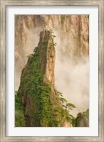 Framed Peak in Grand Canyon in West Sea, Mt. Huang Shan, China