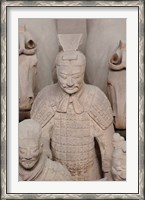 Framed Qin Terra Cotta Warrior, Xian, China