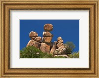 Framed Mother and Child rock formation, Matobo NP, Zimbabwe, Africa