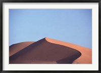 Framed Red Sand Dunes, Sahara