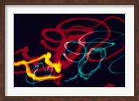 Framed Red, Yellow and Green Neon Lighting with Nightzoom