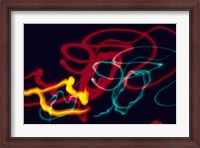 Framed Red, Yellow and Green Neon Lighting with Nightzoom
