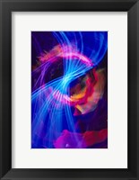 Framed Blue and Pink Neon Lighting with Nightzoom