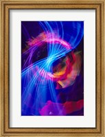 Framed Blue and Pink Neon Lighting with Nightzoom