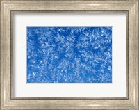 Framed Pattern of Winter Frost on Glass